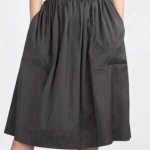 Zara Charcoal Full Pleat Women's Skirt